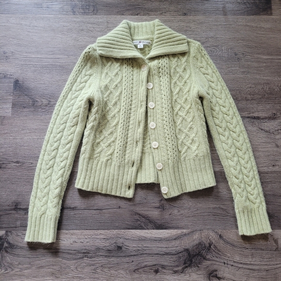 🎉HP🎉Tommy Hilfiger Wool/Angora Cardigan - Picture 1 of 13